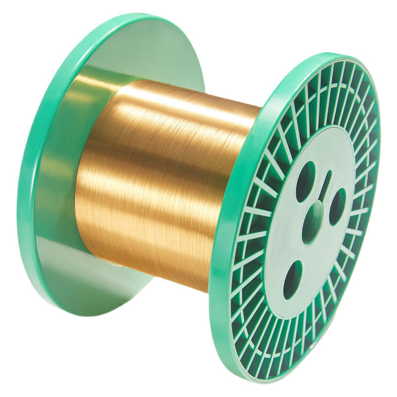 Fil ultrafin de diamètre 0,01 mm Fil de tungstène plaqué or Pour les applications électroniques et semi-conducteurs