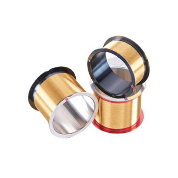 0.01 mm de diamètre fil de liaison en or ultrafin répondant aux exigences de liaison électronique ultrafin