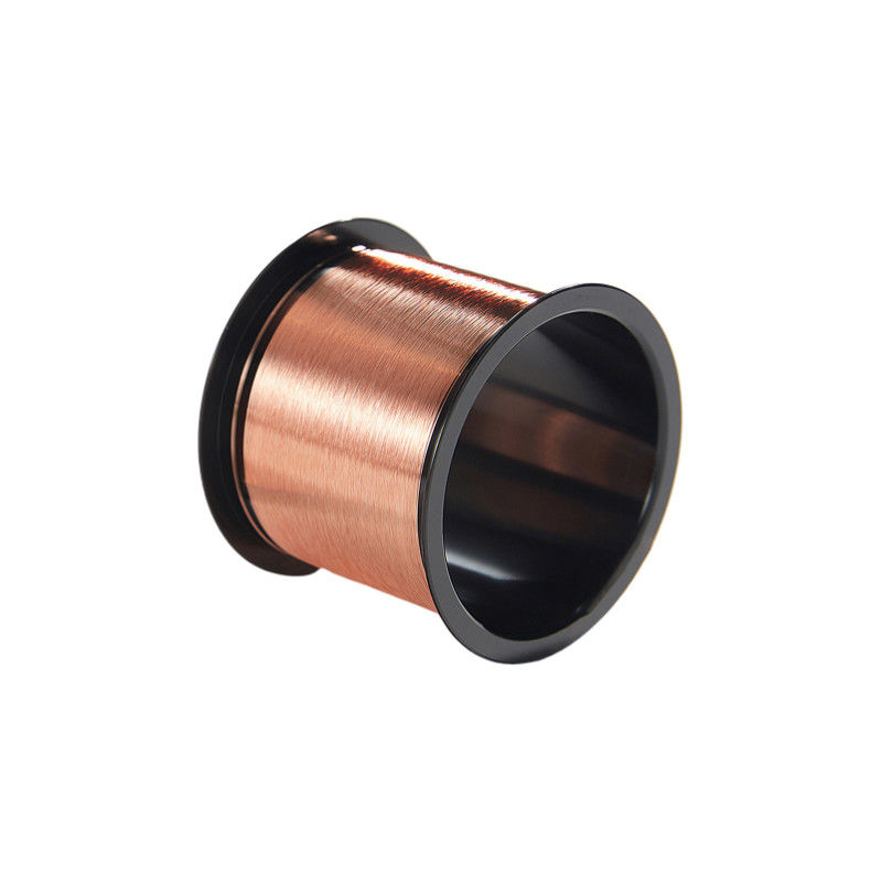 Excellente conductivité électrique fil ultrafin de 0,01 mm fil de liaison de cu pour emballage de semi-conducteurs