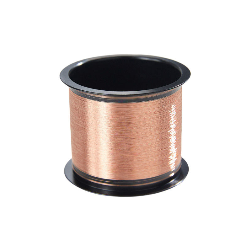Excellente conductivité électrique fil ultrafin de 0,01 mm fil de liaison de cu pour emballage de semi-conducteurs