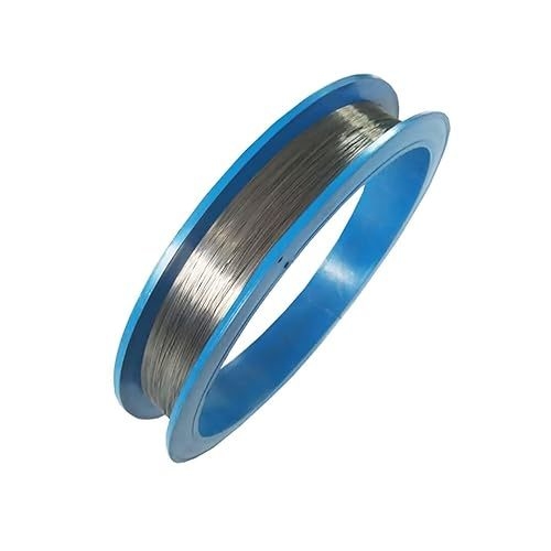 Fil de tungstène à haute température 0,1 mm, longueur 1000 m, facile à traiter, pour l'industrie électrique/machinerie