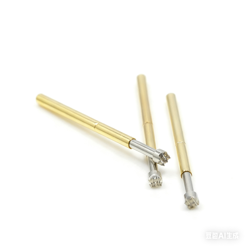 Precision-Engineered Gold Plated Spring Test Probe with 80g Spring Force and 1A Current Ration for PCB Testing