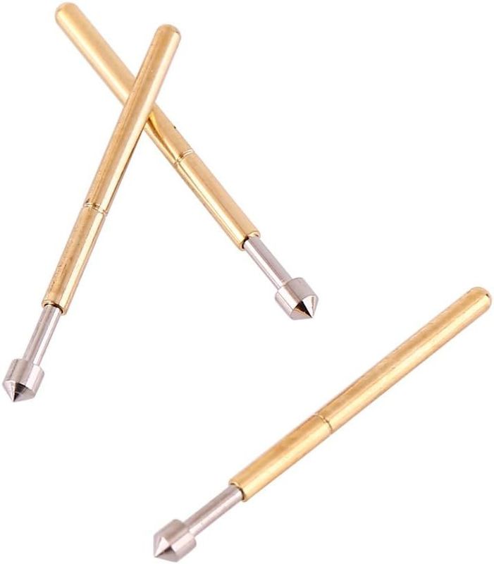 Probe de contact de ressort Pogo Pin avec courant nominal 3A 50mΩ Résistance et course de 2,5 mm pour les tests de PCB