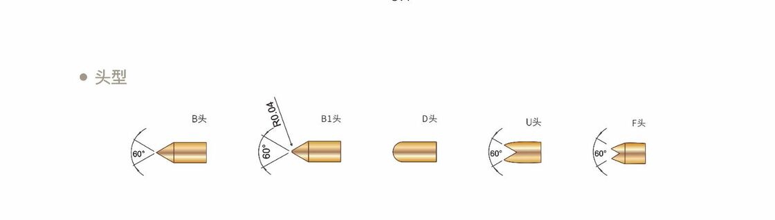Sonde de test à ressort haute durabilité plaquée or | Broche Pogo de tailles personnalisées pour les tests électroniques