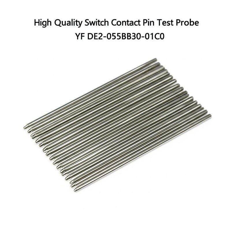 Probe de ressort plaquée or avec courant nominal de 2A et tailles personnalisées pour les essais de précision