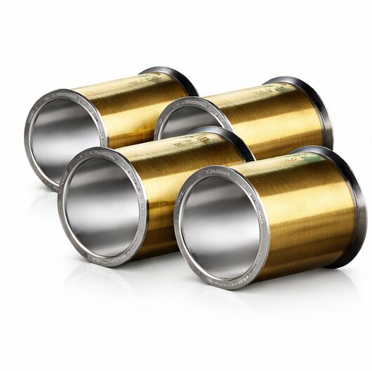 15 ¢ 25 μm fil d'argent plaqué d'or pour l'emballage IC et LED micro fil de haute fiabilité