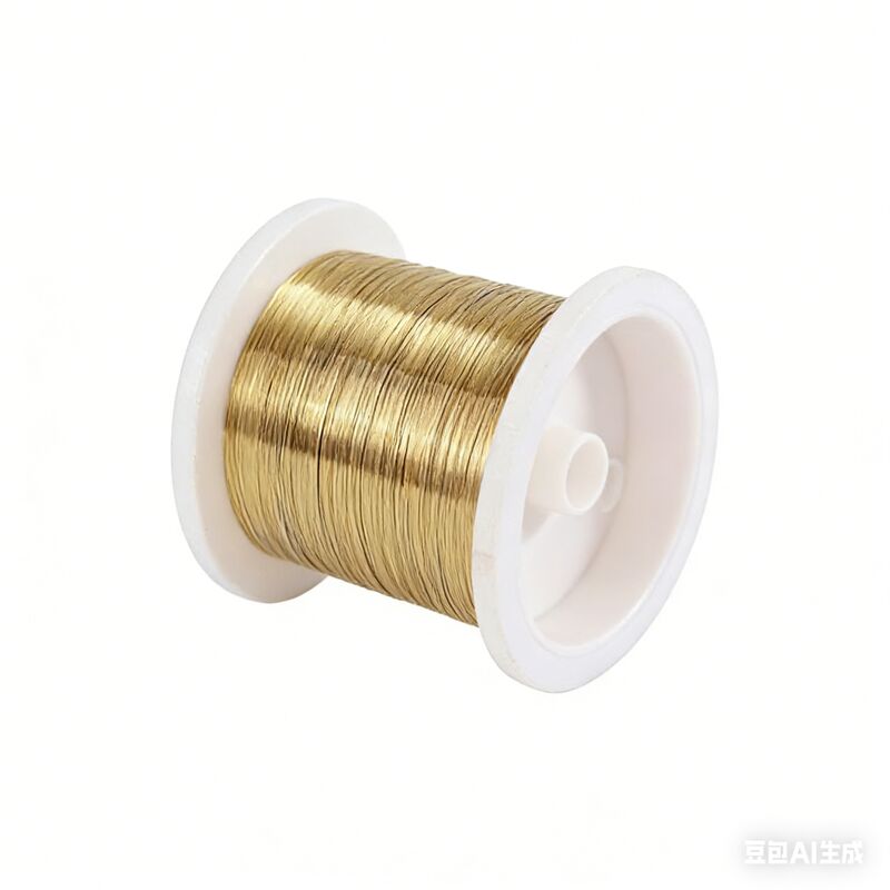 Fil de molybdène plaqué or ultra fin premium Mo99.95% avec revêtement Au pour le soudage de LED et de circuits intégrés