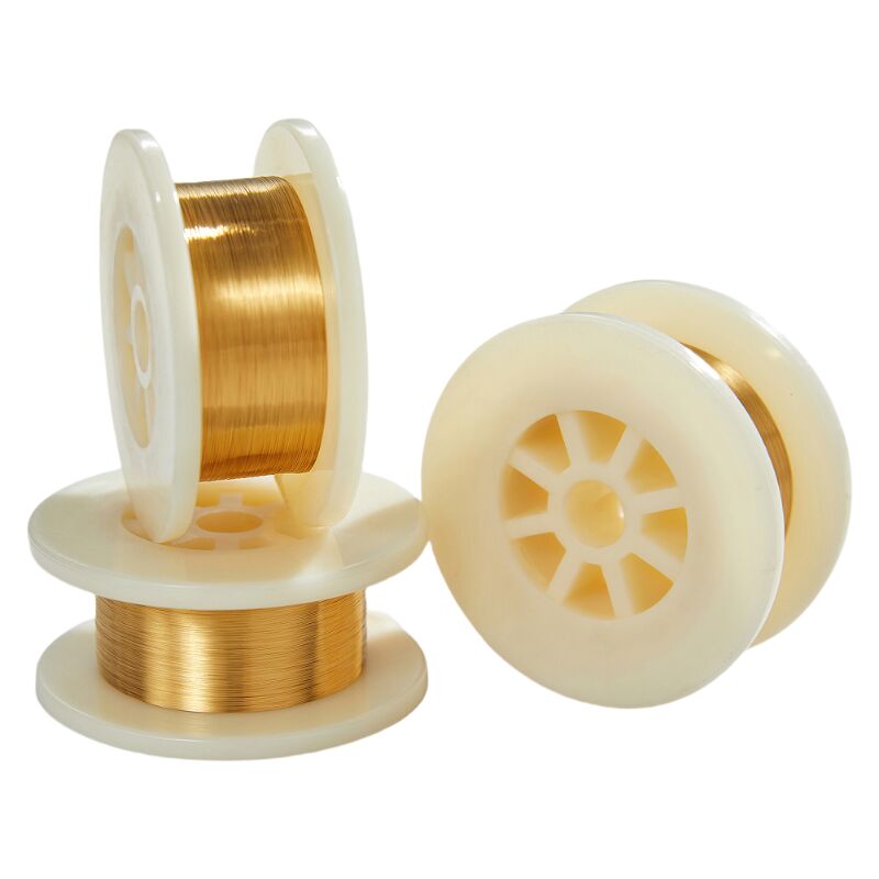 0.003mm Micro-or enduit de fil de tungstène anti-corrosion pour les liens de semi-conducteurs