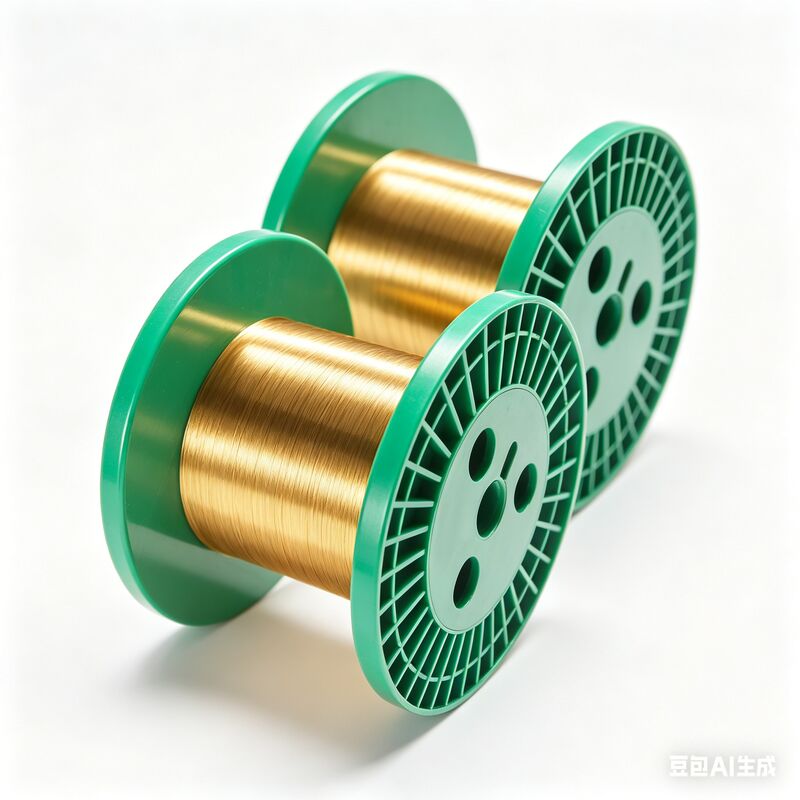 0.0035mm Fil de tungstène plaqué en or ultrafin pour microsondes et appareils médicaux résistant à haute température