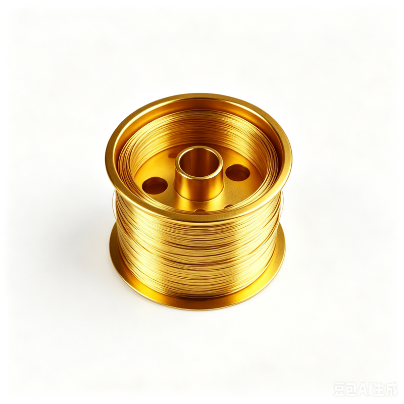 0.02mm C17500 fil de cuivre de béryllium haute résistance Mini LED connecteur semi-conducteur fil de ressort