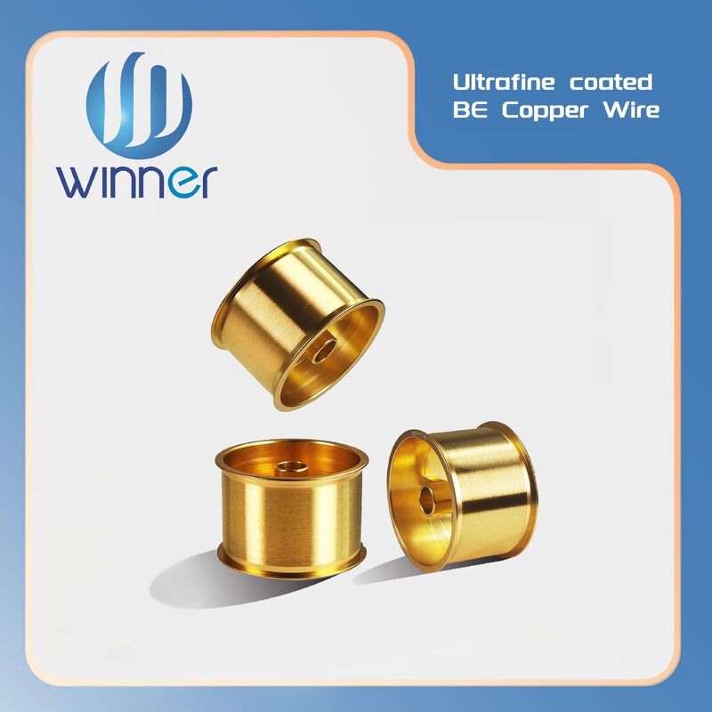 0.02mm C17500 fil de cuivre de béryllium haute résistance Mini LED connecteur semi-conducteur fil de ressort