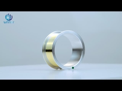 Fil d'alliage d'argent plaqué or